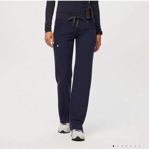 Figs Kade Cargo Navy Scrub Pant